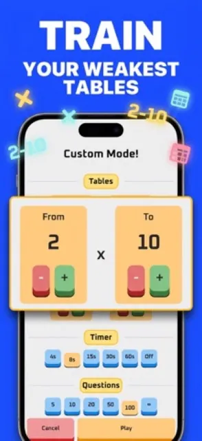 Mental Math: Times Tables screenshot 4